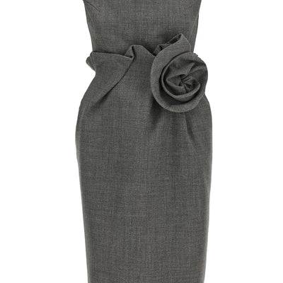 Magda Butrym 3d Flower Dress