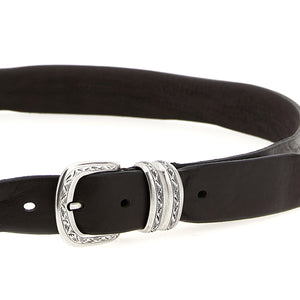 Zerbini Claudio Aged Leather Belt