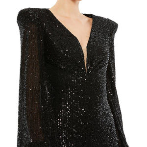 Mac Duggal 26722 Black 18 Sale