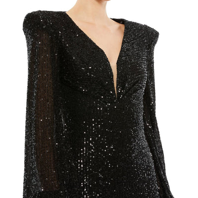 Mac Duggal 26722 Black 18 Sale