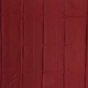 Maroon Handloom Kanchipuram Silk Saree With Bird Buttas