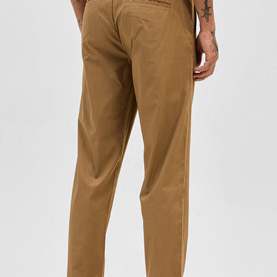 Brown Slim Fit Trousers