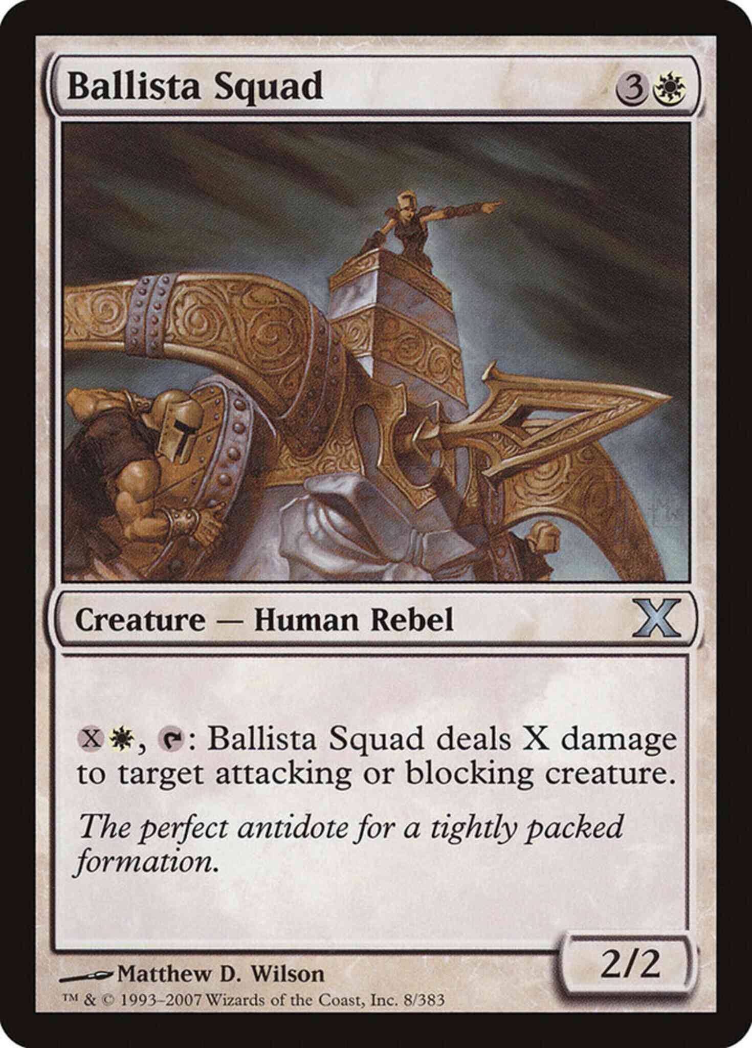 Ballista Squad [8] [Tenth Edition] [Non-Foil]