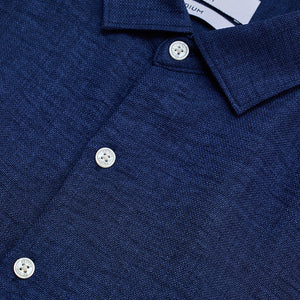 Navy Textured Shirt