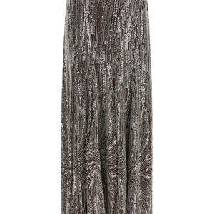 Paco Rabanne Sequin And Pearl Skirt