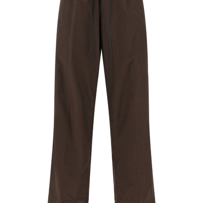 Yves Salomon Leather Insert Pants