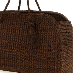 Jacquemus Le Grand Turismo Raphia Shopping Bag