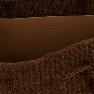Jacquemus Le Grand Turismo Raphia Shopping Bag