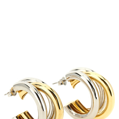 Paco Rabanne Triple Hoop Earrings