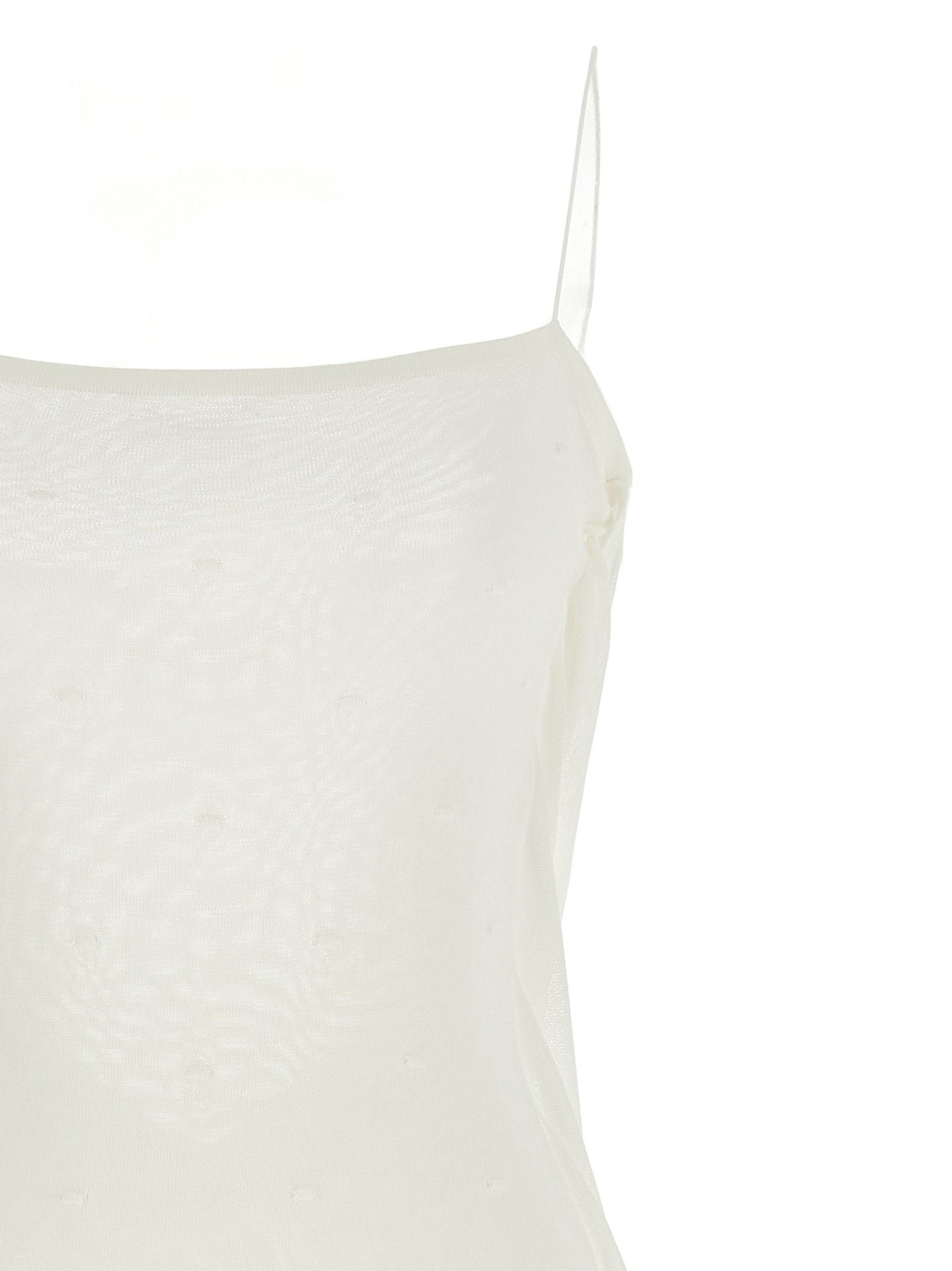 Jacquemus La Robe Maille Plumetis Dress