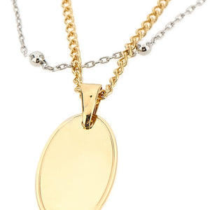 Paco Rabanne Collier 5 Rangs Necklace