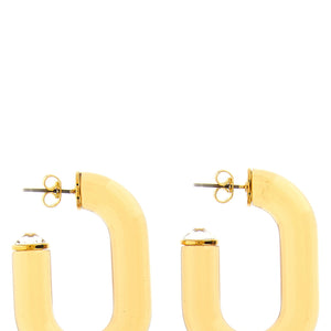 Paco Rabanne Bo Resine Earrings With Crystal Detail