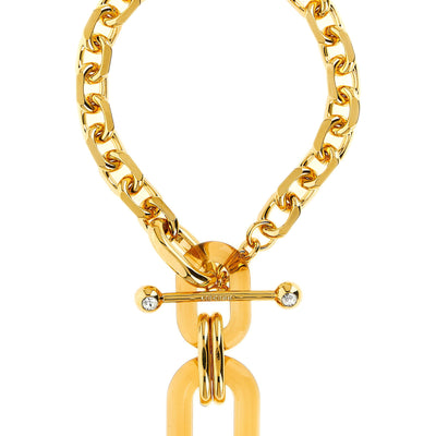 Paco Rabanne Oversized Mesh Necklace