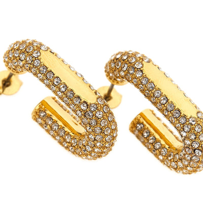 Paco Rabanne Earrings With Crystals