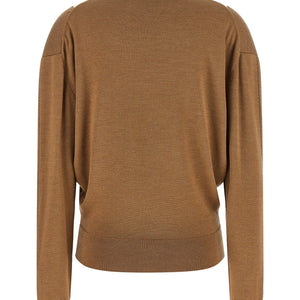 Paco Rabanne Sweater With Perforated Intarsia