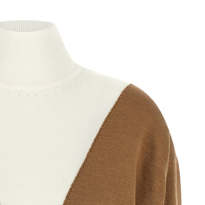 Paco Rabanne Sweater With Perforated Intarsia
