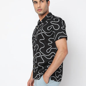 Cuban Embroidered Shirt