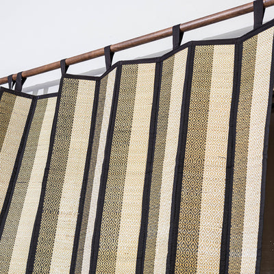 Beige - Madur Grass Window Curtain of Midnapore (5 x 4 feet)