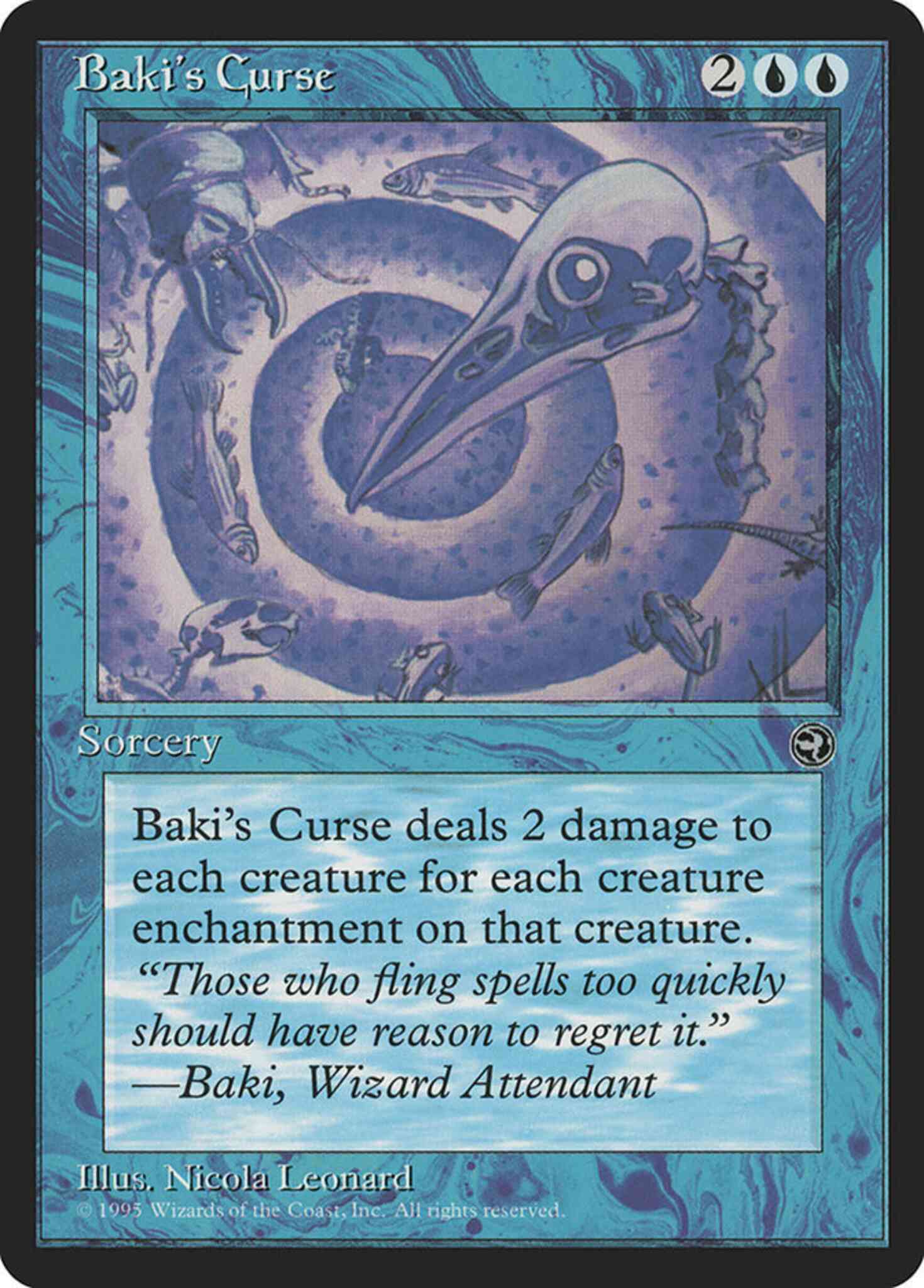 Baki's Curse [22] [Homelands] [Non-Foil]