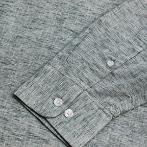 Grey Linen Blend Shirt