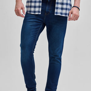 Dark Blue Skinny Fit Jeans