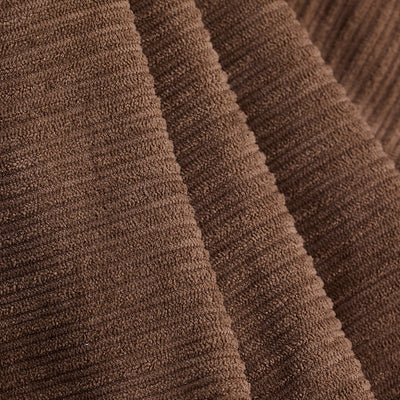 Brown Corduroy Baggy Fit Cargo