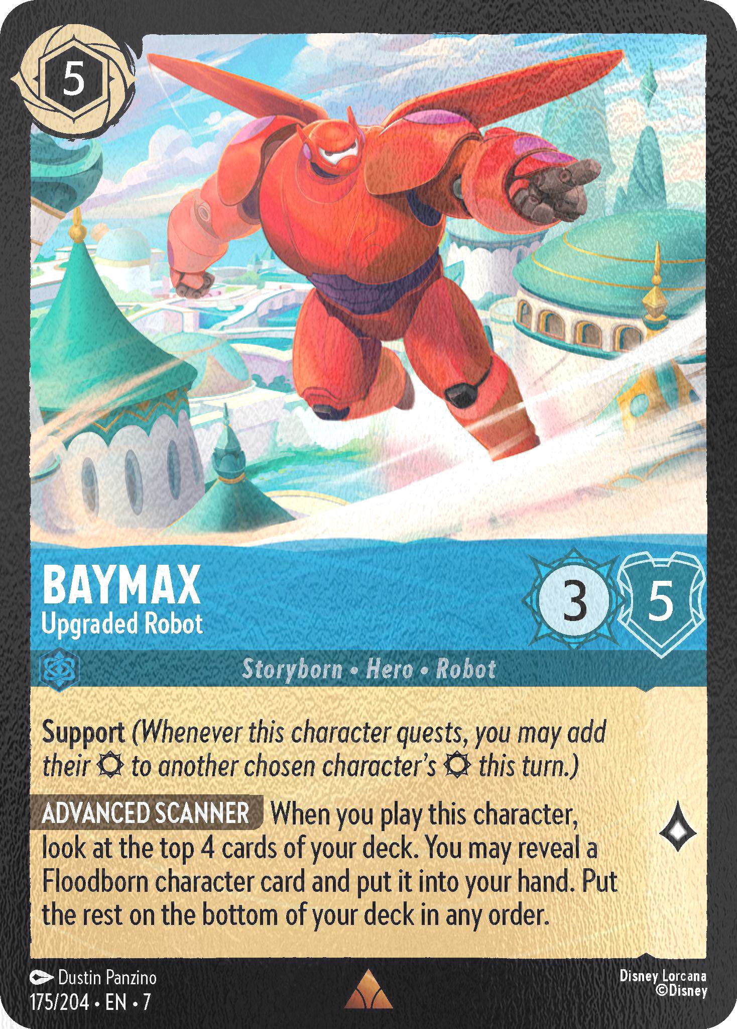 Baymax - Upgraded Robot - 175/204 [Archazia's Island] [Cold Foil]