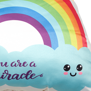 RAINBOW SHAPED DIGITAL CUSHION COVER