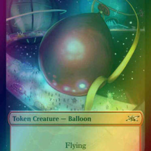 Balloon Token (07) // Zombie Employee Token (06) [Unfinity: Tokens] [Foil]