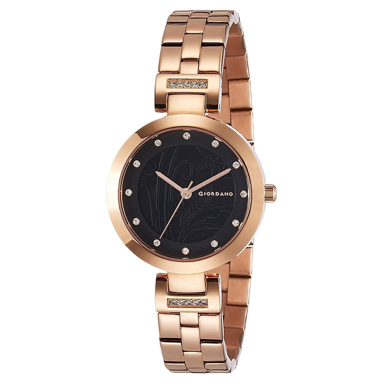 Giordano Black & Rose Gold