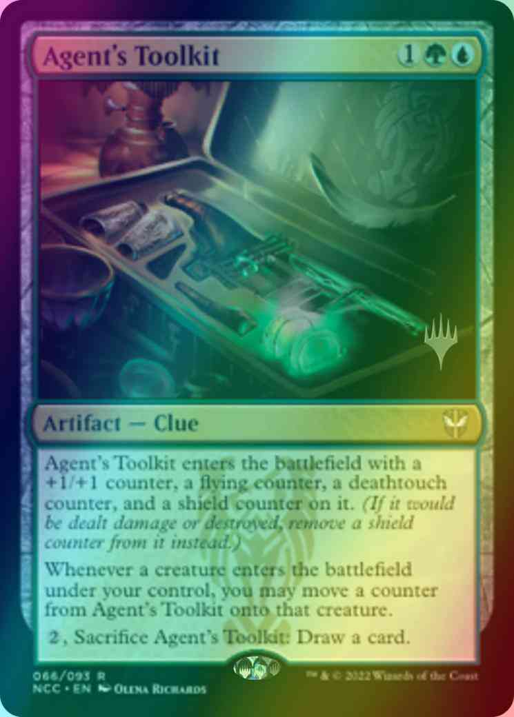 Agent's Toolkit [Promo Pack] [66p] [Streets of New Capenna: Commander: Promos] [Foil]