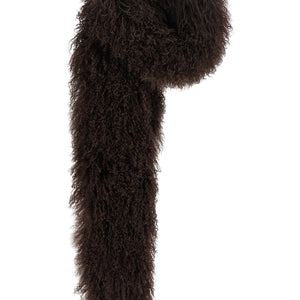 Yves Salomon Mongolian Sheepskin Scarf