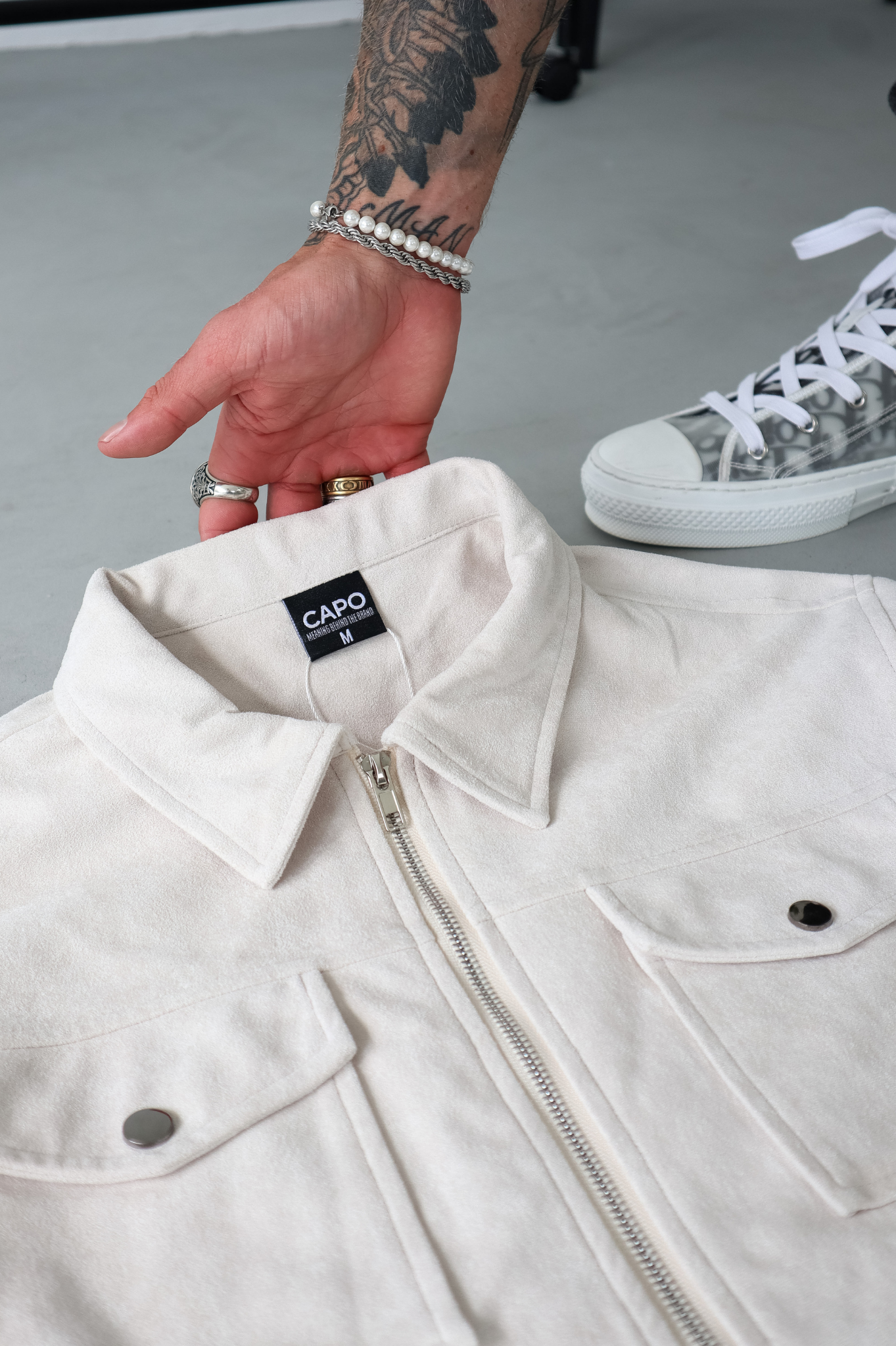 CAPO Suede Stone Jacket