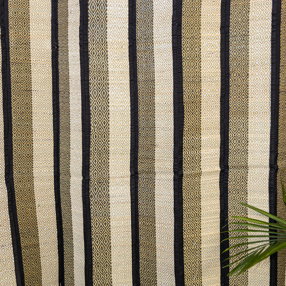 Beige - Madur Grass Window Curtain of Midnapore (5 x 4 feet)