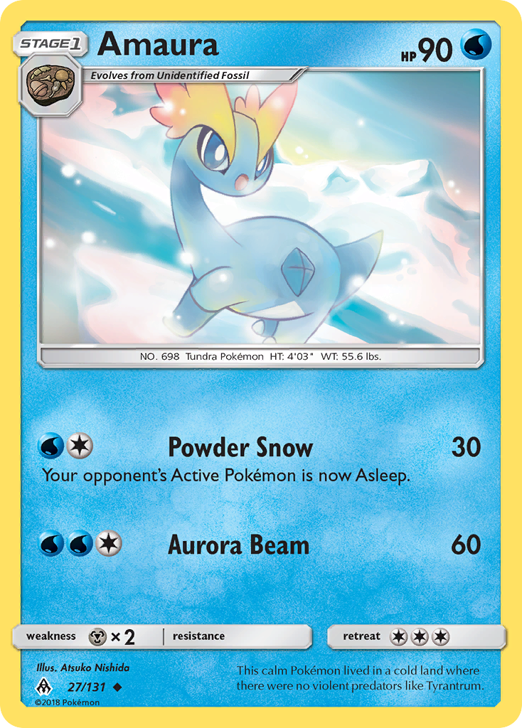 Amaura - 27/131 - Uncommon