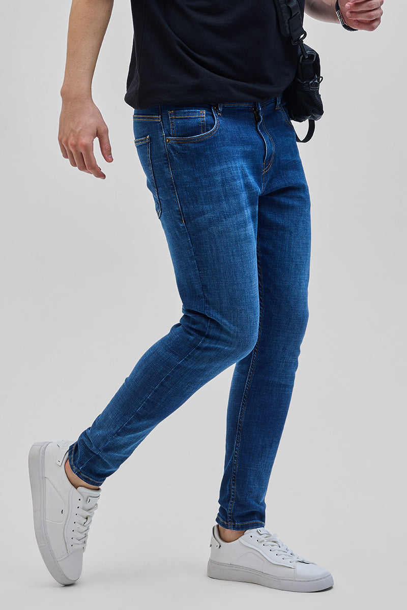 Navy Skinny Fit Jeans