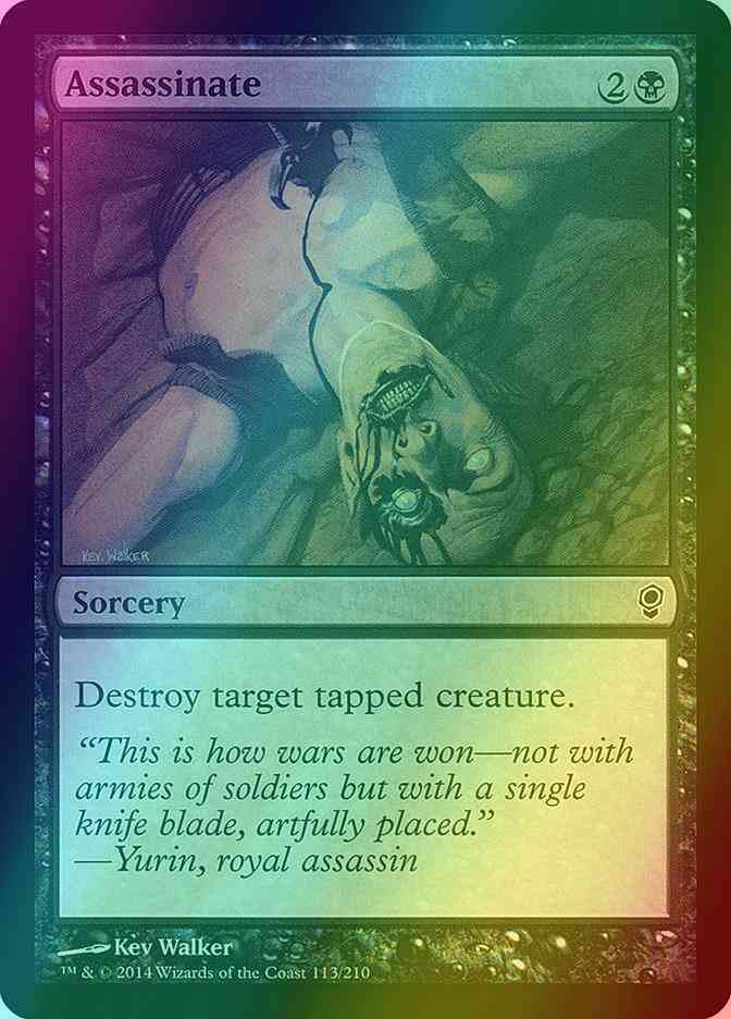 Assassinate [113] [Conspiracy] [Foil]