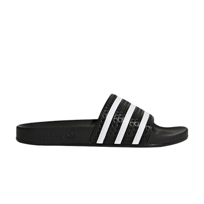adidas Adilette Slides Black White