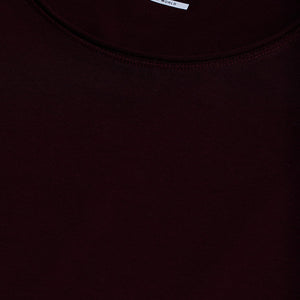Maroon Stretch Full Sleeve T-Shirt