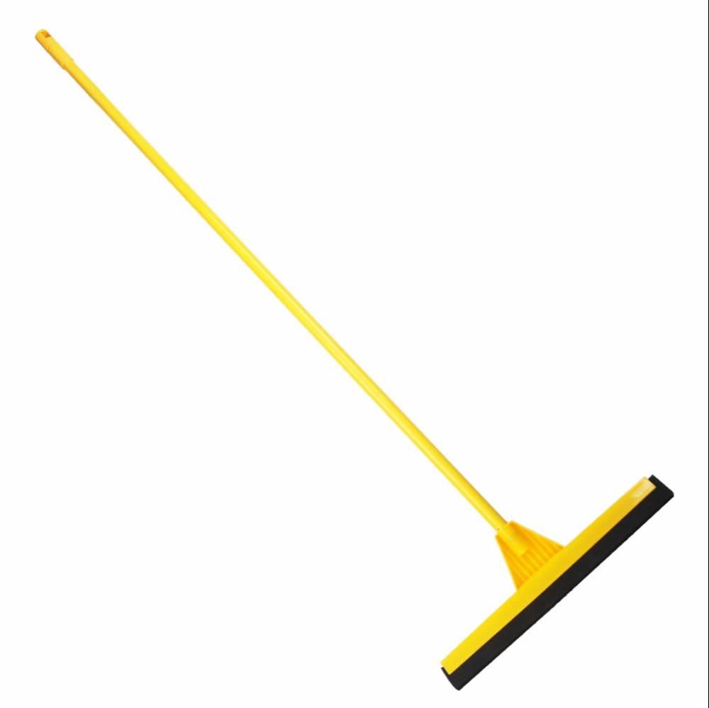 Classy Touch Floor Wiper With Stick | Yellow