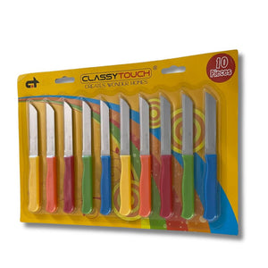 Classy Touch  Knife Set | Set of 10 Pcs