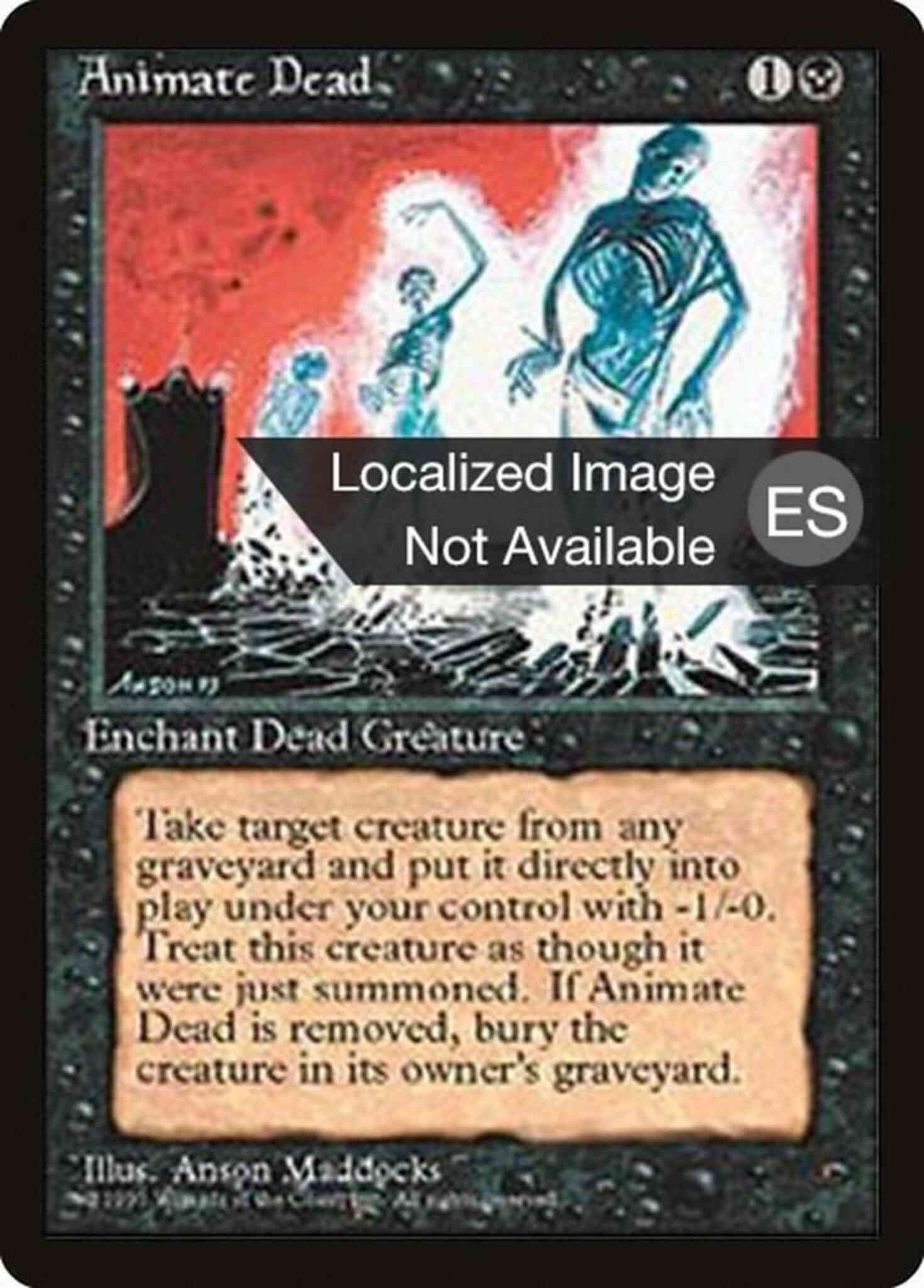 Animate Dead - Korean [118] [Fourth Edition Black Border: Korean] [Non-Foil]