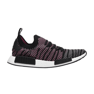 adidas NMD R1 STLT Black Grey Solar Pink
