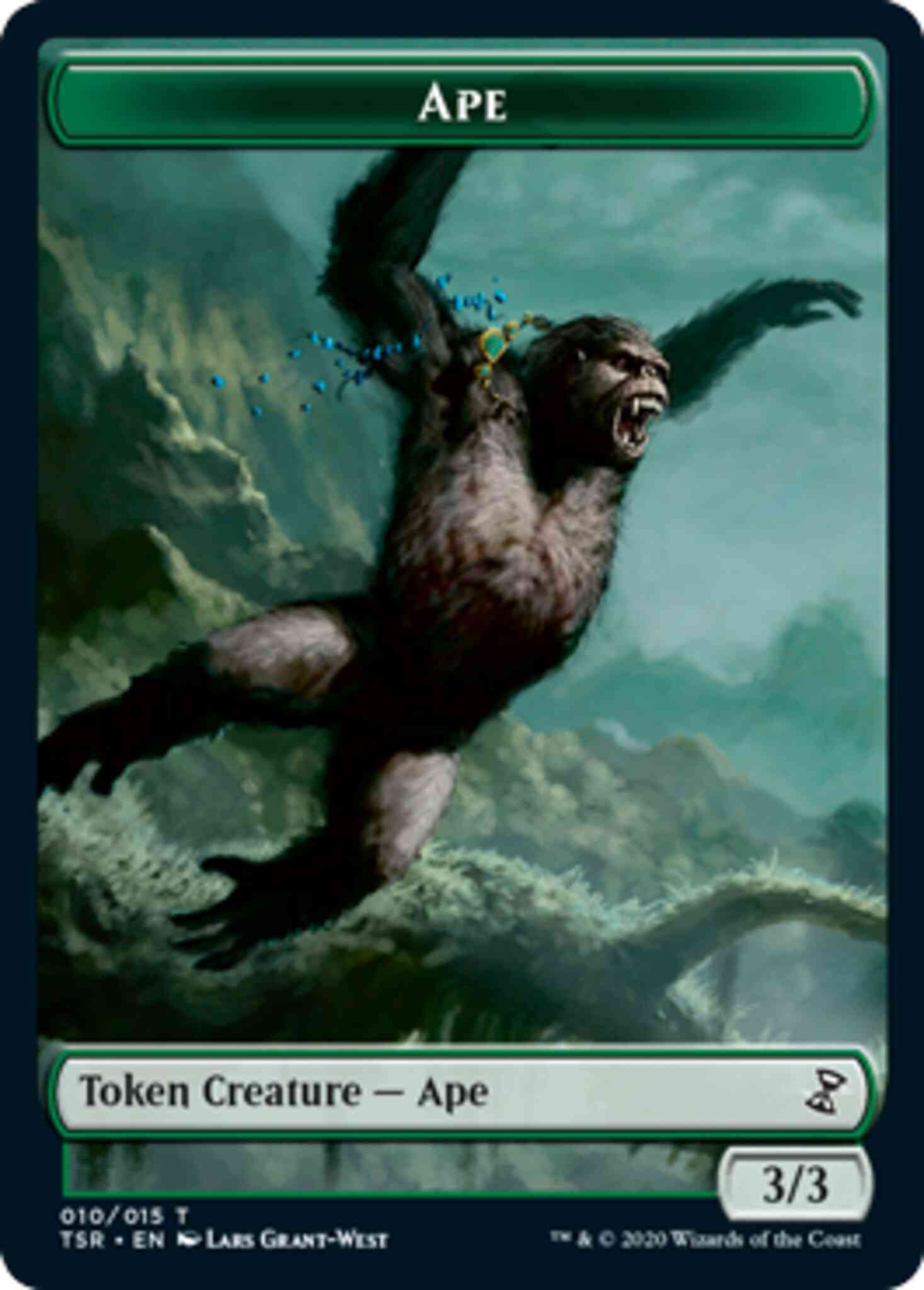 Ape Token [10] [Time Spiral Remastered Tokens] [Non-Foil]