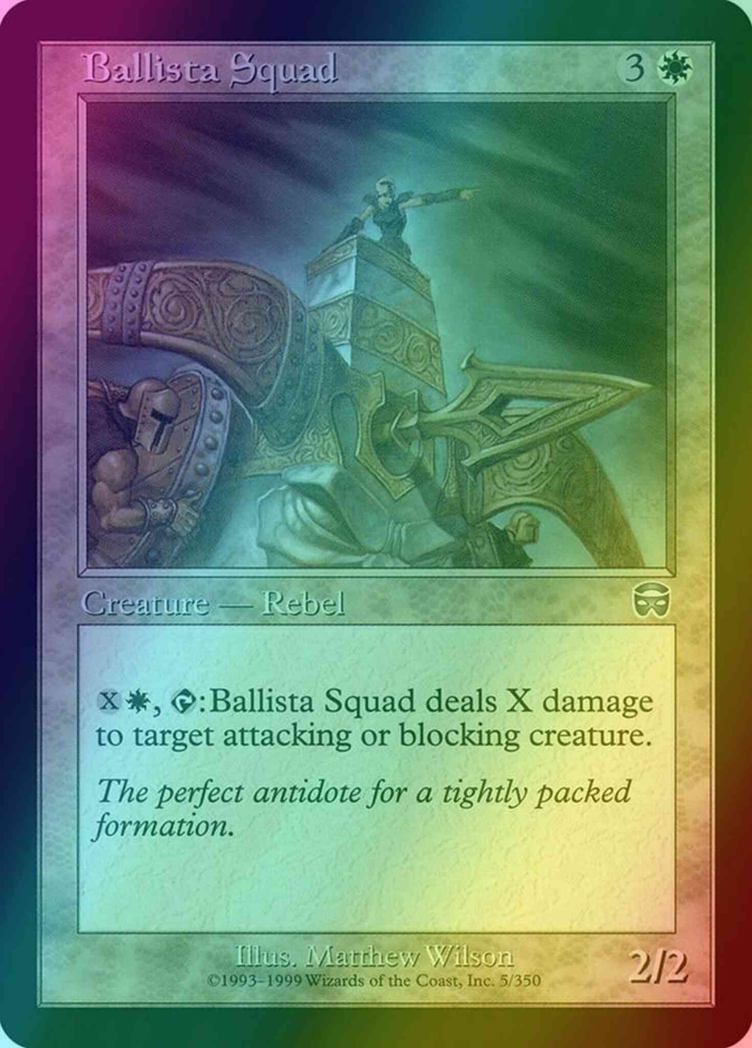 Ballista Squad [5] [Mercadian Masques] [Foil]