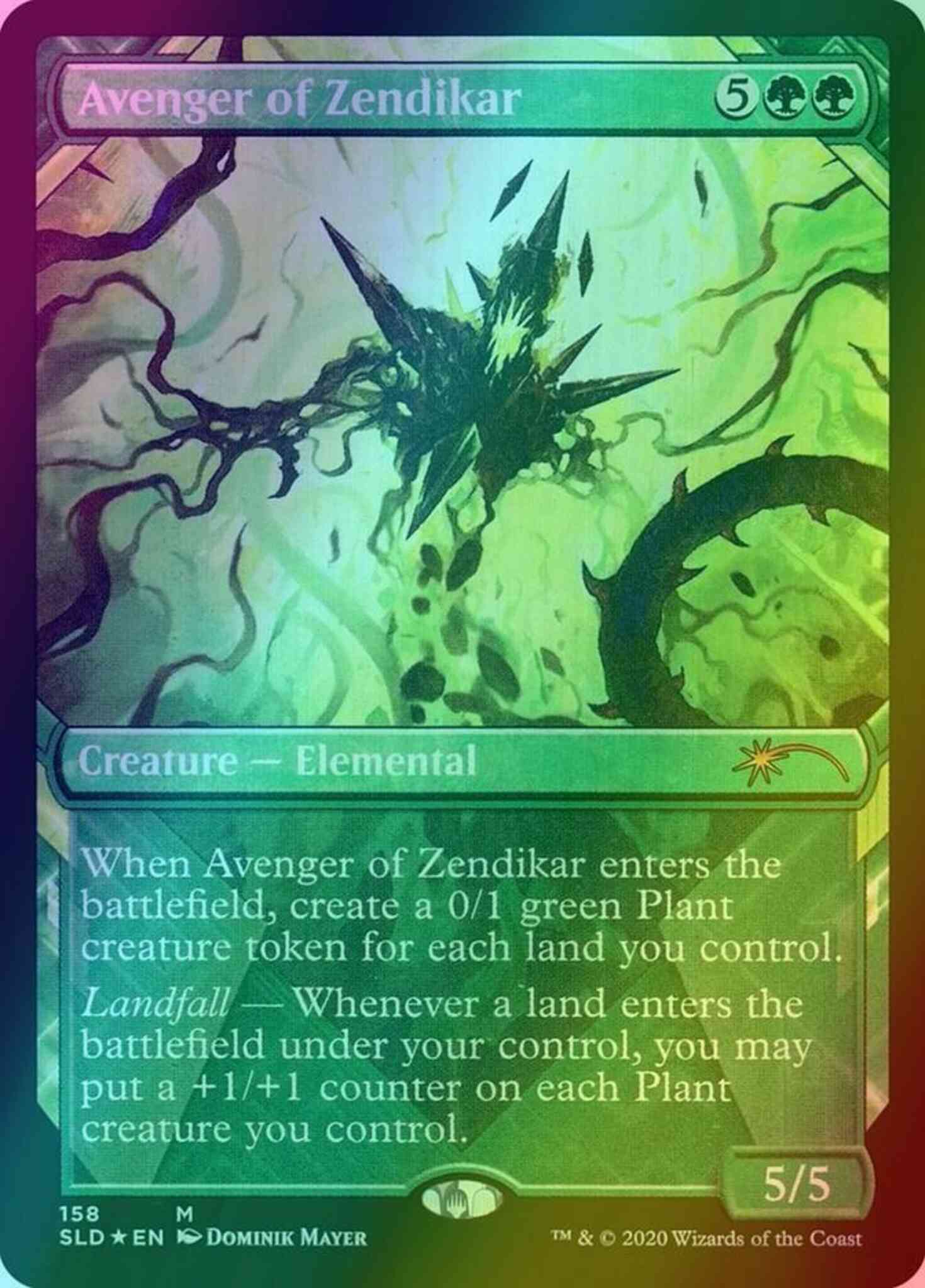Avenger of Zendikar [0158] [Showcase: Zendikar] [Secret Lair Drop] [Foil]