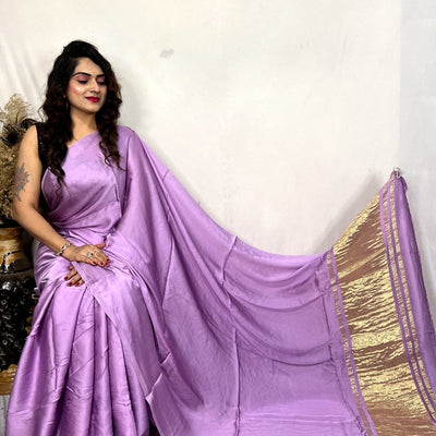 Modal Silk Lagdi Zari Pallu Saree