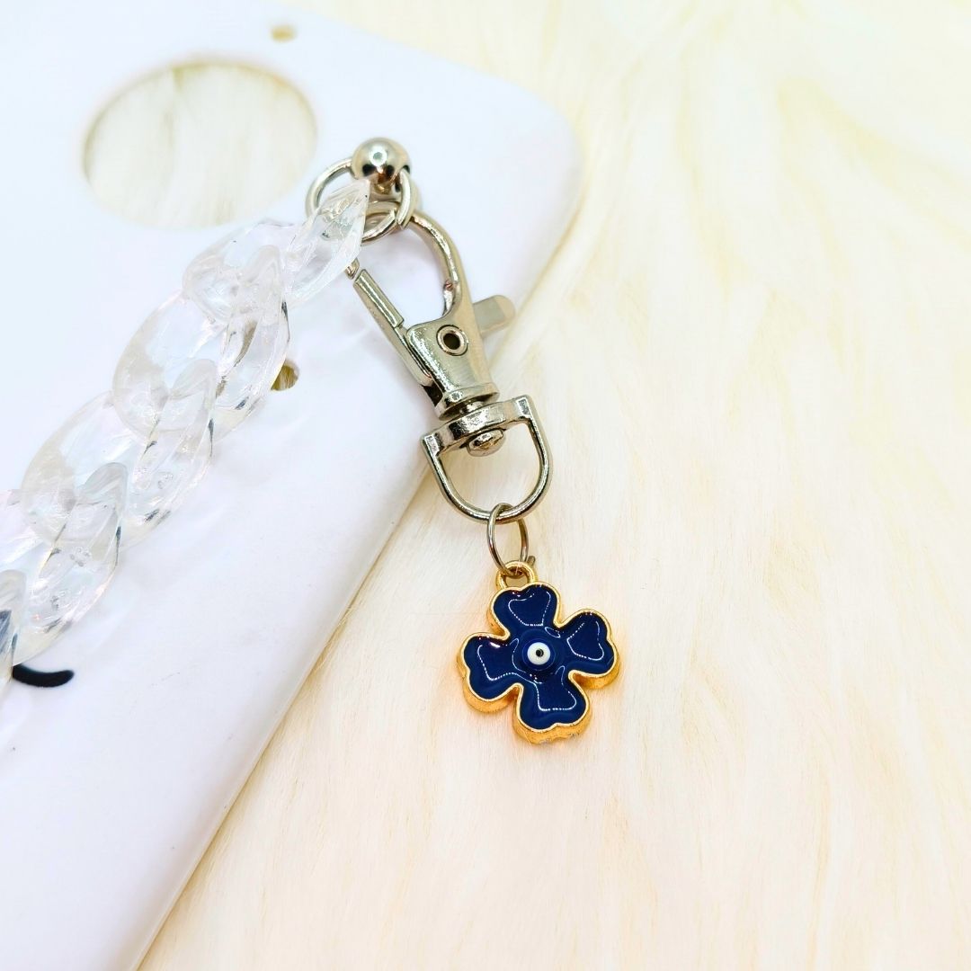 Mystic Sapphire Phone Charm