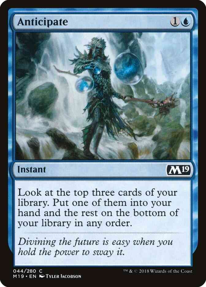Anticipate [44] [Core Set 2019] [Non-Foil]