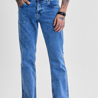 Blue  Bootcut Jeans